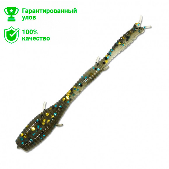 Силиконовая приманка Kosadaka T-Liner Worm (5,5 см) DS (упаковка - 15 шт.)