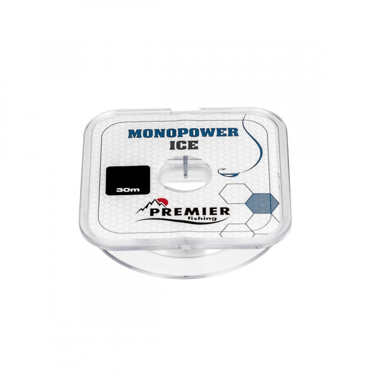 Леска MONOPOWER ICE 0,16mm/30m Clear Nylon PREMIER fishing (PR-MI-T-016-30)